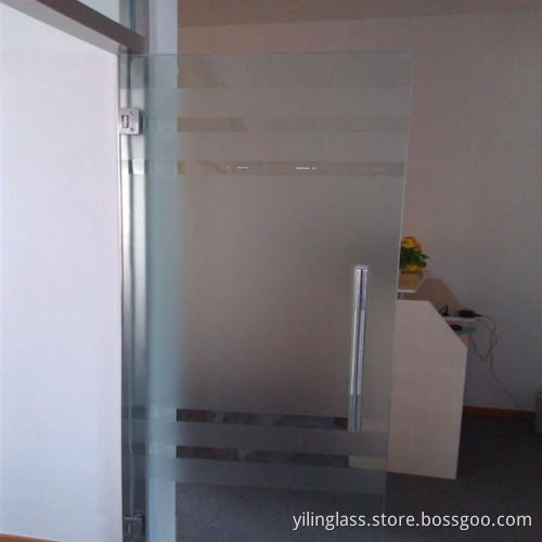 Tempered Glass Door Frosted Obscure